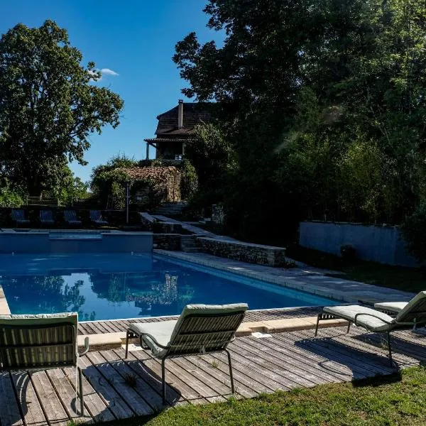 Les Jardins de la Contie, hotel v destinácii Linac