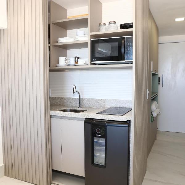Flat à Beira Mar com Varanda em Frente as Piscinas Naturais 307 - Foto 4