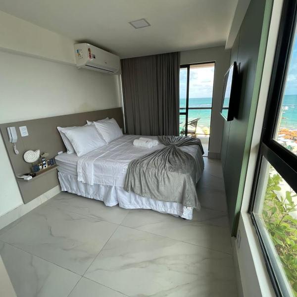 Flat à Beira Mar Com Varanda e Piscinas Naturais 308 - Foto 2