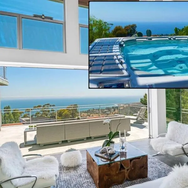 Malibu Glass House: Architectural w 180deg Views, khách sạn ở Malibu