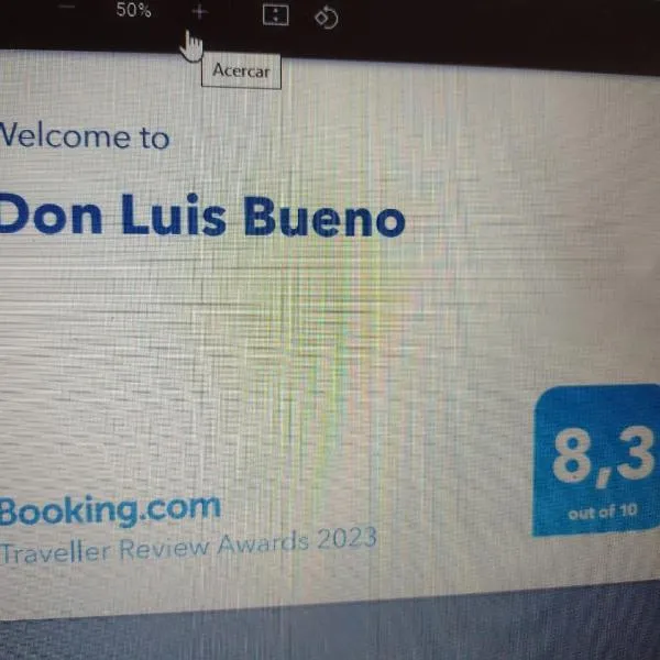 Don Luis Bueno, готель у місті Кармен-де-Ареко