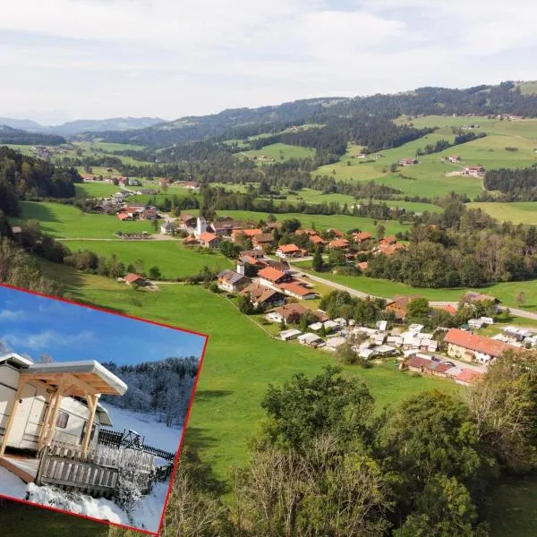 Leihwohnwagen Camping-Aach, hotel v destinaci Oberstaufen