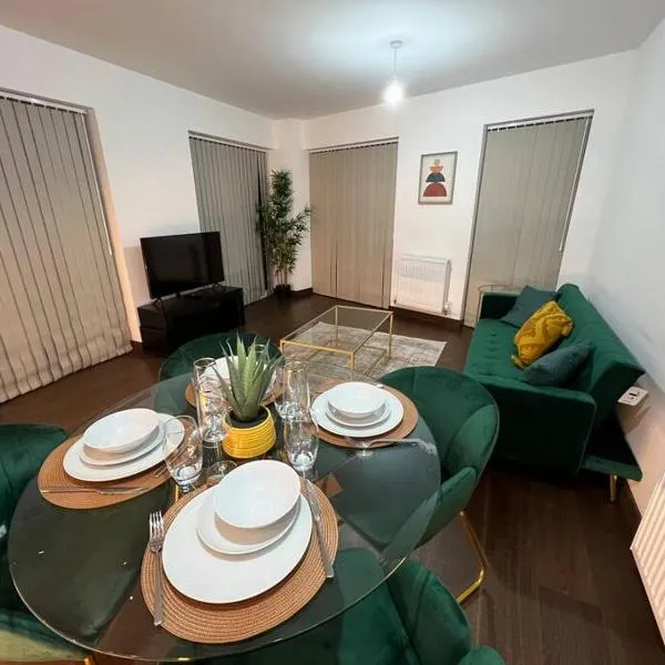 Dartford Lux Stay 1 bedroom apartment- free parking next to station โรงแรมในดาร์ทฟอร์ด