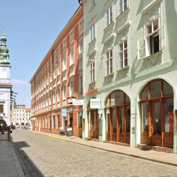 Hotel v Centru, hotell i České Budějovice