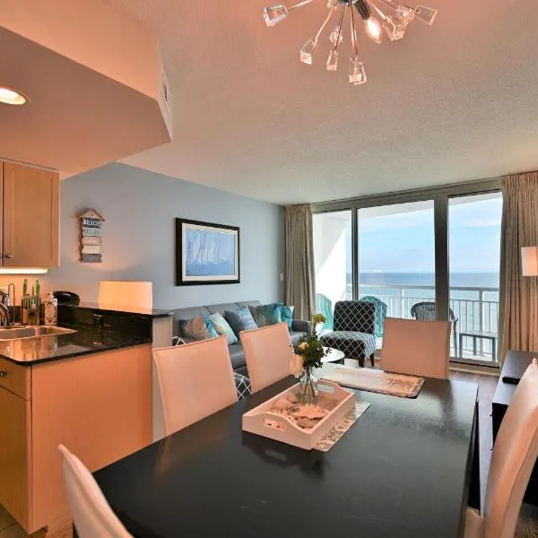 Luxury 2 bedroom 2 bathroom Ocean Front Condo on the 12th floor for 8, hotel in Myrtle Beach