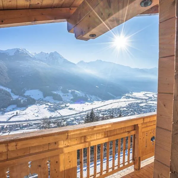 Chalet Obenland Panorama Aussicht Kitzbühler Alpen, hotell sihtkohas Bramberg am Wildkogel