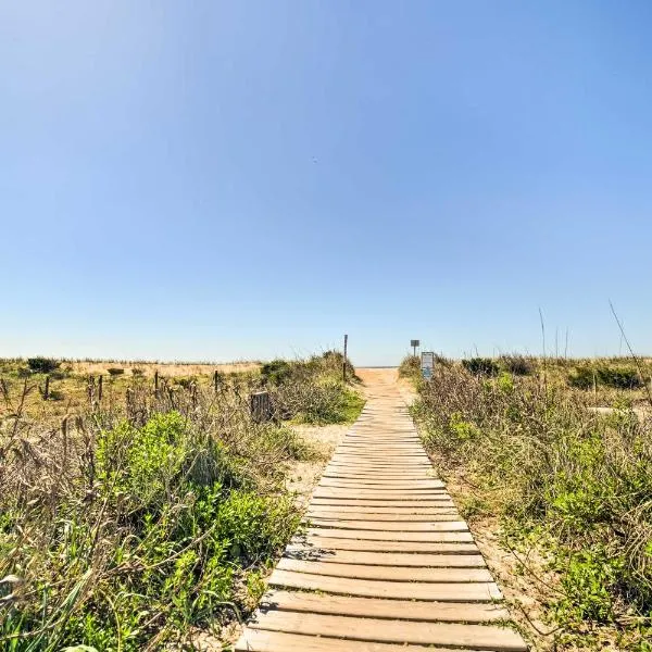 Oak Island Home w/ Fenced Yard, Walk to Long Beach, hotel in Oak Island