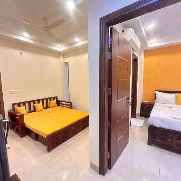Lime Tree 1BHK Serviced Apartment - Medanta Medicity, Gurgaon, hotel v destinácii Gurugram