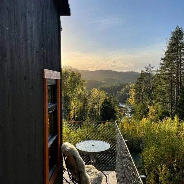 Mikrohyttene Moen Ranch, hotell i Kragerø