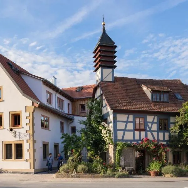 Ferienwohnung im Auszeithaus Hohenlohe, hotel en Waldenburg
