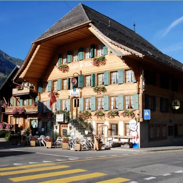 Hotel De Ville, hotel v destinaci Rossinière