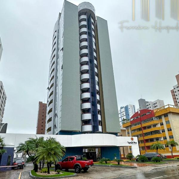 Flat Number One Ponta DAREIA l Conforto, Estrutura l Ferreira Hospedagens