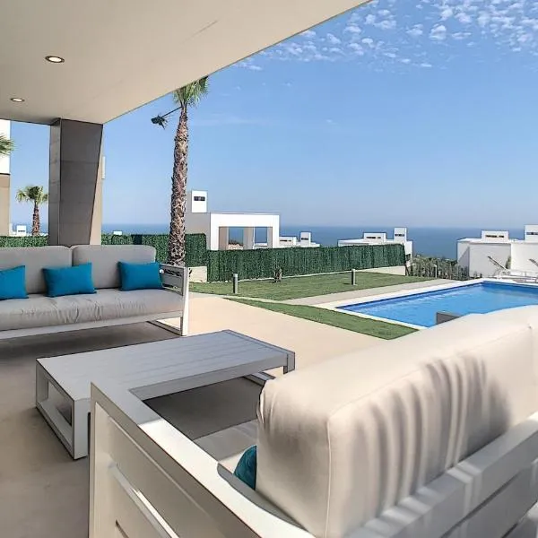 2254-Luxury villa with private pool and seaview、ソトグランデのホテル