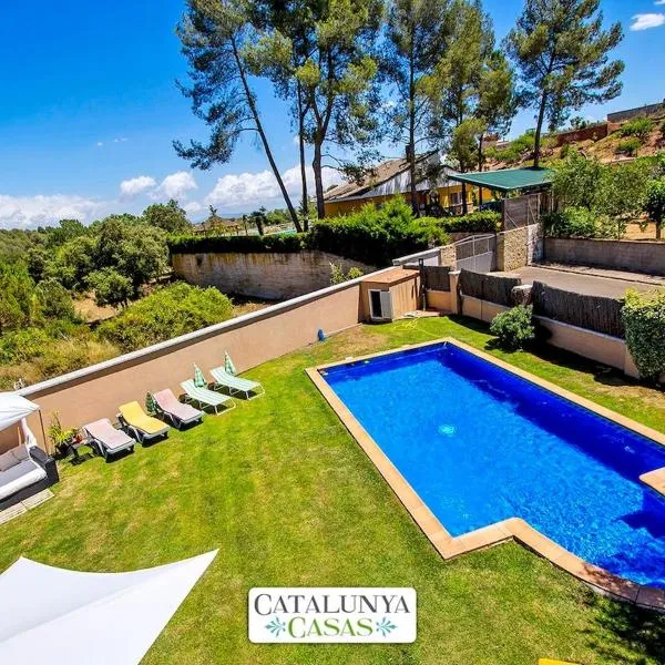 Catalunya Casas Modern and spacious with private pool close to BCN, hotel in Senmanat