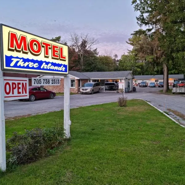 Three Island Motel, hotell i Bobcaygeon