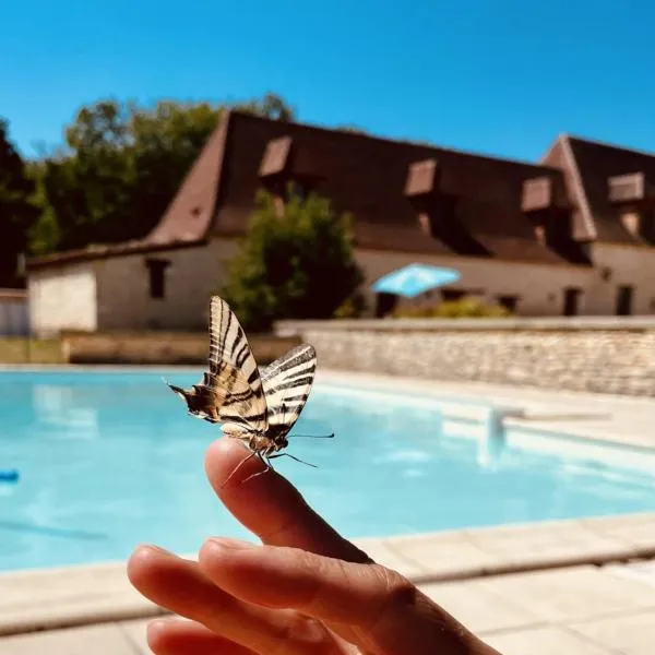 Le Domaine de Camberoux gite, hótel í Bressac