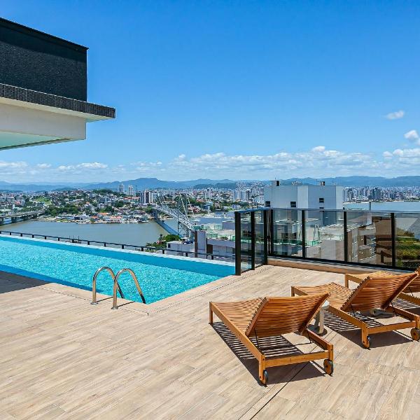 Piscina no Rooftop com Vista Mar | Foodhall | WI-FI 200MB #TopTower - Foto 2