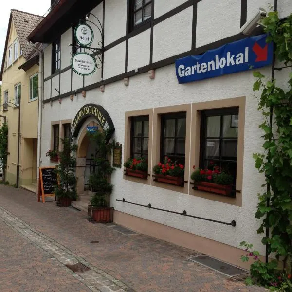 Marktschänke, hotel in Weisenheim am Berg