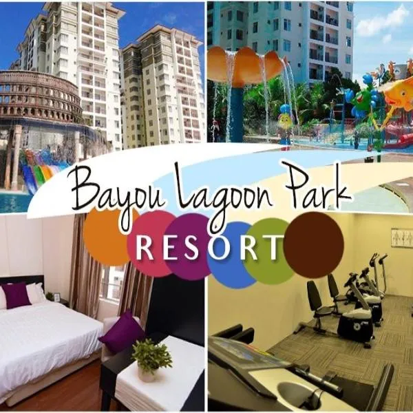 Deluxe Studio Bayou Waterpark with Private Jacuzzi and Free Tickets, hôtel à Ayer Keroh