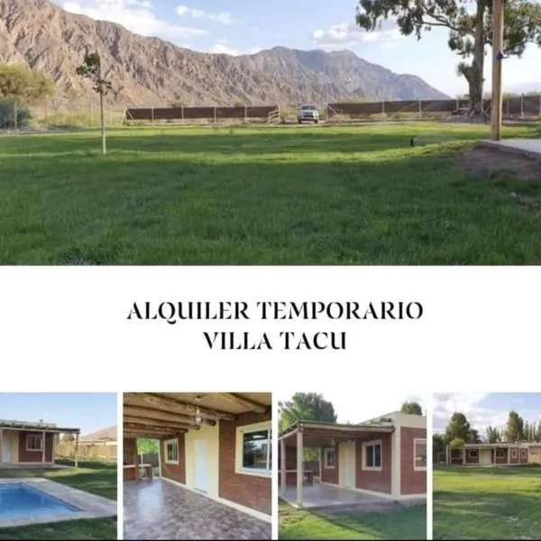 Cabaña Villa Tacú, hotel en Zonda