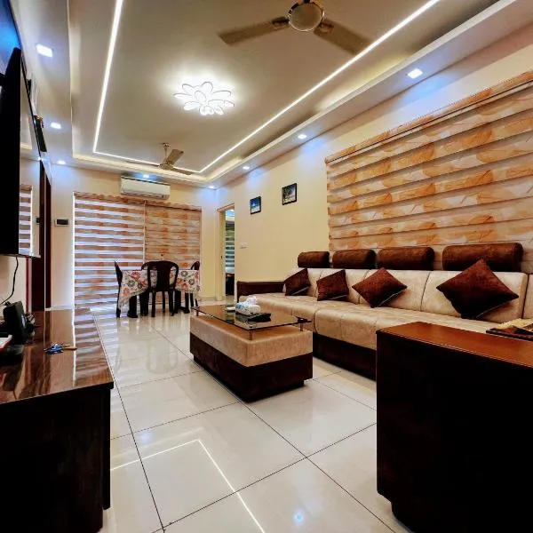 Exquisite 2BHK de Luxe boutique apartment., hotell i Kulurkudrū