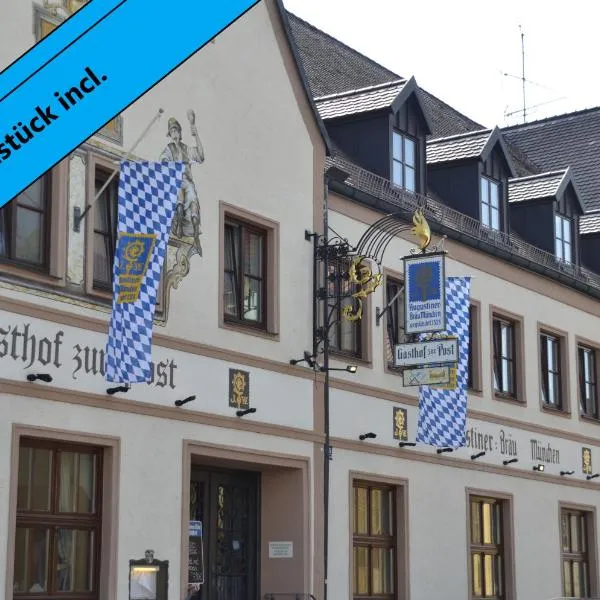 Gasthof Zur Post, hotel u gradu 'Wolnzach'