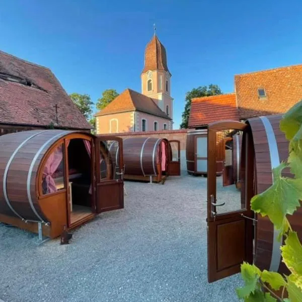 Schlafen im Weinfass, hotel v destinaci Ipsheim