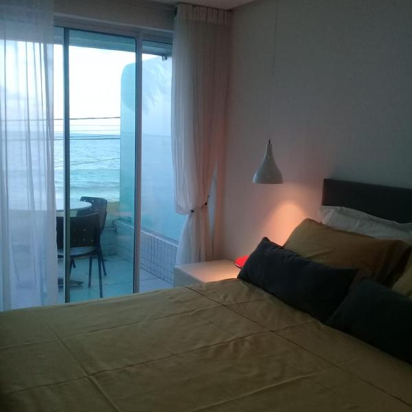 Flat com varanda beira-mar, apt 102 - Foto 2