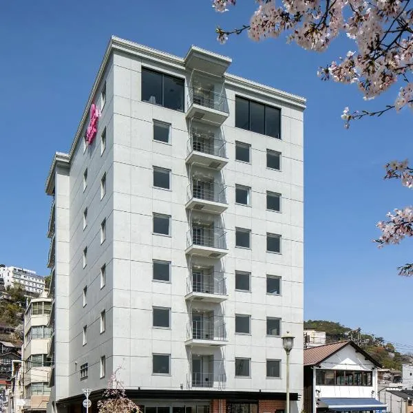 Sakura Hotel Onomichi Ekimae、尾道市のホテル