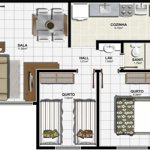 Apartamento aconchegante próximo à UFS - Foto 4