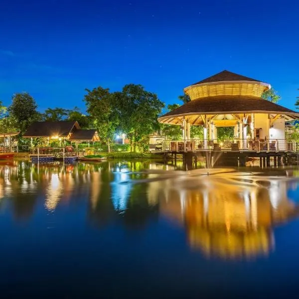 boathouse boutique riverside, hotel en Sam Phran