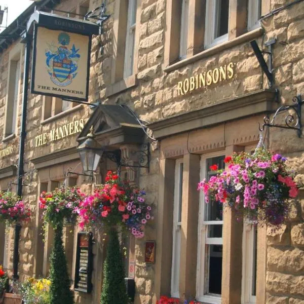 베이크웰에 위치한 호텔 The Manners Pub with Rooms