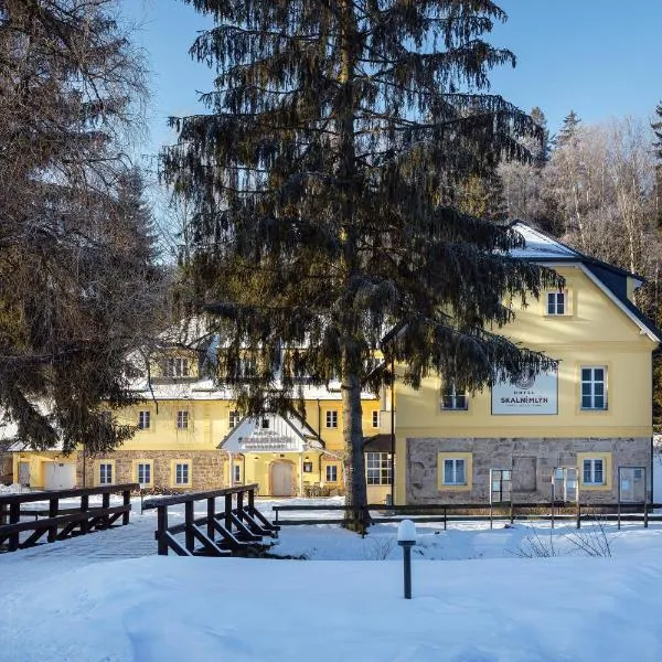 Skalní Mlýn Adršpach，位于阿德尔什帕赫的酒店