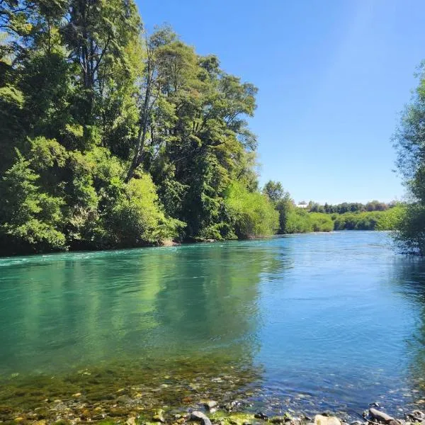 Casa con acceso privado al río, hotel v destinaci Villarrica