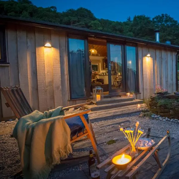 Little Kestrel Cabin, hotel di Pennal