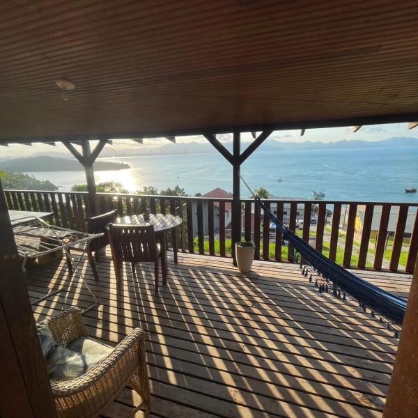 Casa deck caixa d´aço