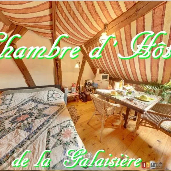 Chambre d'Hôtes de La Galaisière, hotel en Le Theil-sur-Huisne