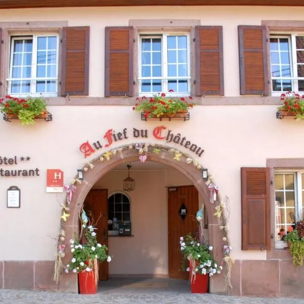 Au Fief du Château: Orschwiller şehrinde bir otel