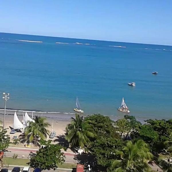 NA BEIRA MAR DE PAJUCARA - EDIFICIO NEO 2 - TEM VARANDA - VISTA LATERAL DO MAR- APARTAMENTO COM 02 QUARTOS - AVENIDA DOUTOR ANTONIO GOUVEIA 1081- CONSUMO ELETRICO É PAGO No CKECK-OUT 1KWH É 1,35 REIAS - Foto 5