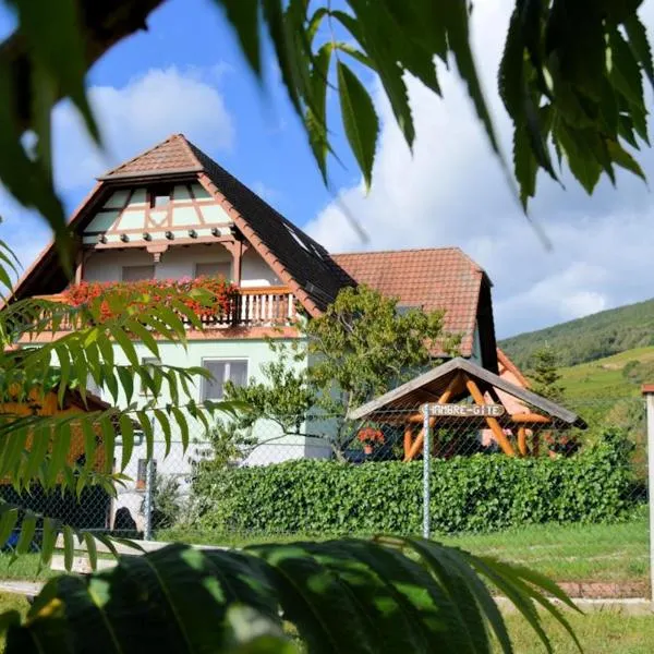 Au Jardin d'Edel Gîtes Centre Alsace, מלון בDieffenthal