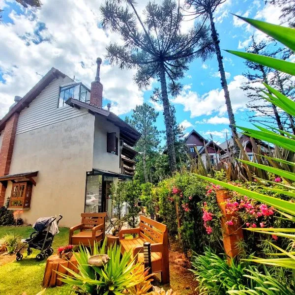 Incrível Casa com Hidro-bikes-centro de Gramado 3Q, hôtel à Gramado