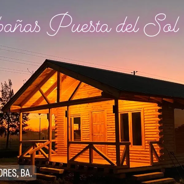 Cabañas Puesta del Sol，拉斯弗羅列斯的飯店