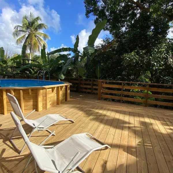 Ti bambou nature, hotel u gradu 'Sainte-Anne'