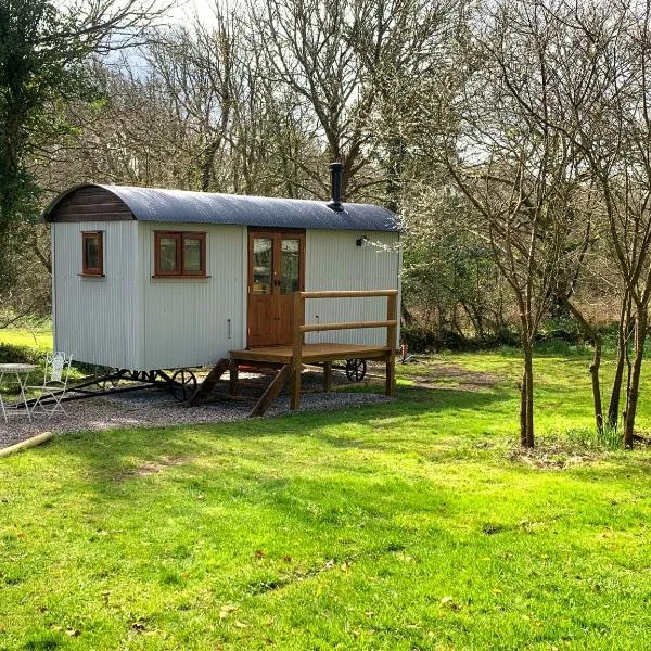 Lilliput - Delightful 1-bedroom shepherd's hut, hotel v destinaci Holsworthy