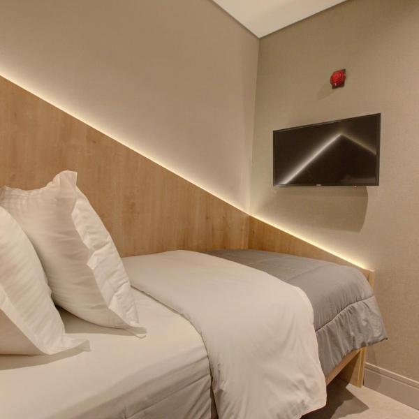 Fast Sleep Suites by Slaviero Hoteis - Hotel dentro do Aeroporto de Guarulhos - Terminal 2 - desembarque oeste - Foto 5