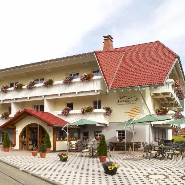 Landhotel Haringerhof mit Saunawelt und Naturbadeteich, hotel v destinaci Grafenhausen