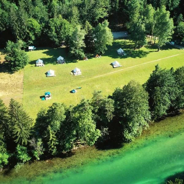 ECO River Camp, hotell Radovljicas