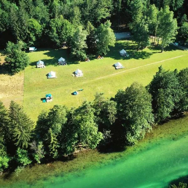ECO River Camp, hotel v destinaci Radovljica