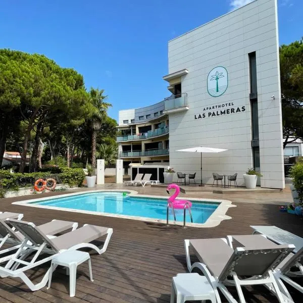 Aparthotel Las Palmeras Castelldefels, hotel v destinaci Castelldefels