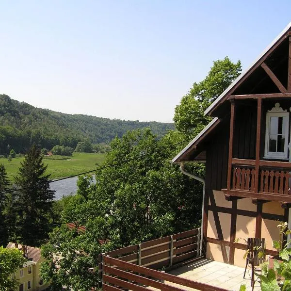 Wehlener Landhaus in Stadt Wehlen, Sächsische Schweiz, hotel v destinaci Stadt Wehlen